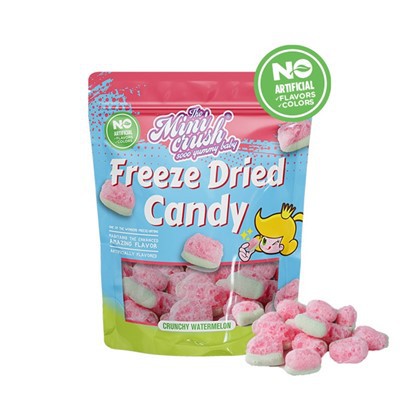 แตงโมกรอบฟรีซดราย (สีธรรมชาติ)